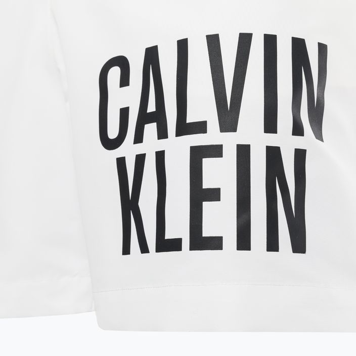 Pánské plavecké šortky Calvin Klein Medium Drawstring white 4