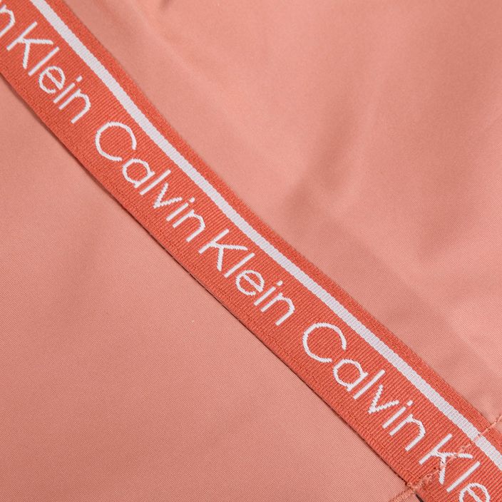 Pánské plavecké šortky Calvin Klein Medium Drawstring růžové 3