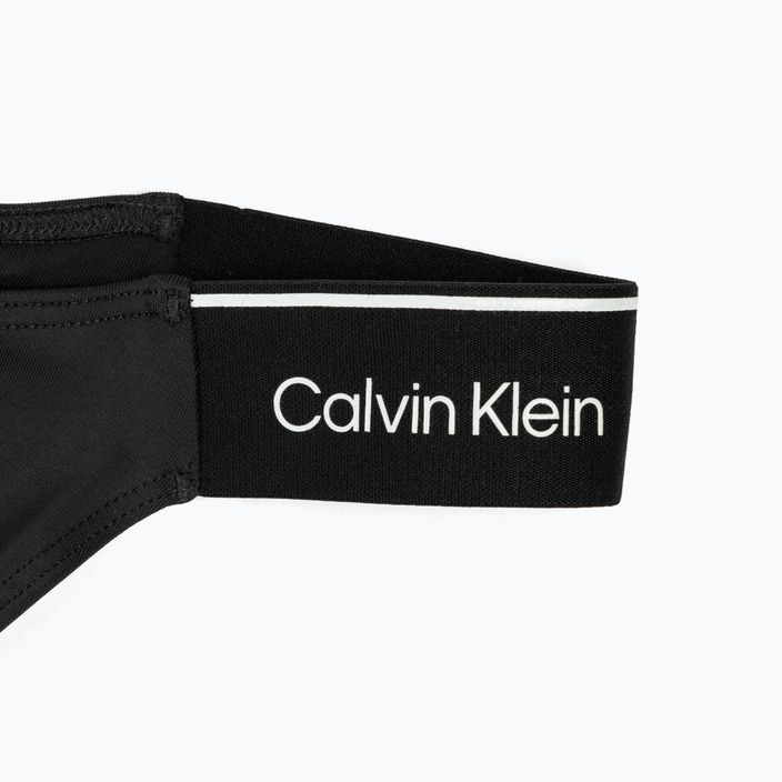 Spodní díl plavek  Calvin Klein Delta Bikini black 3