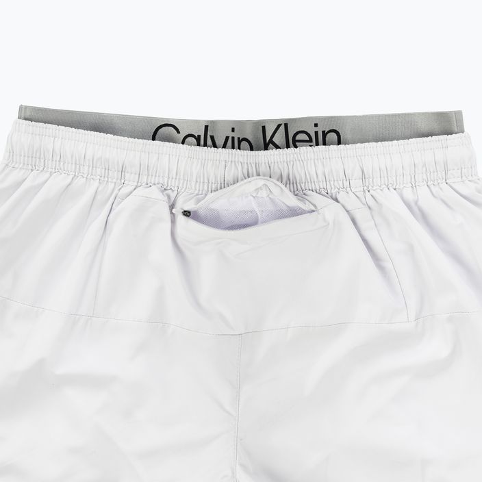 Pánské plavecké šortky  Calvin Klein Short Double Waistband nimbus cloud 5