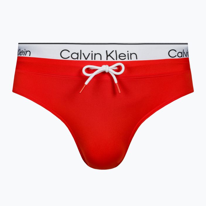 Pánské plavky  Calvin Klein Brief Double WB red