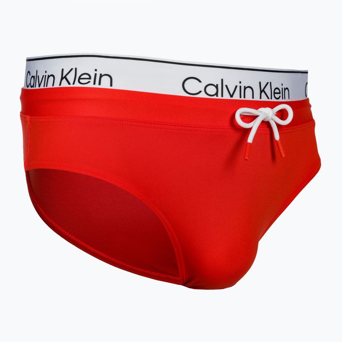 Pánské plavky  Calvin Klein Brief Double WB red 3