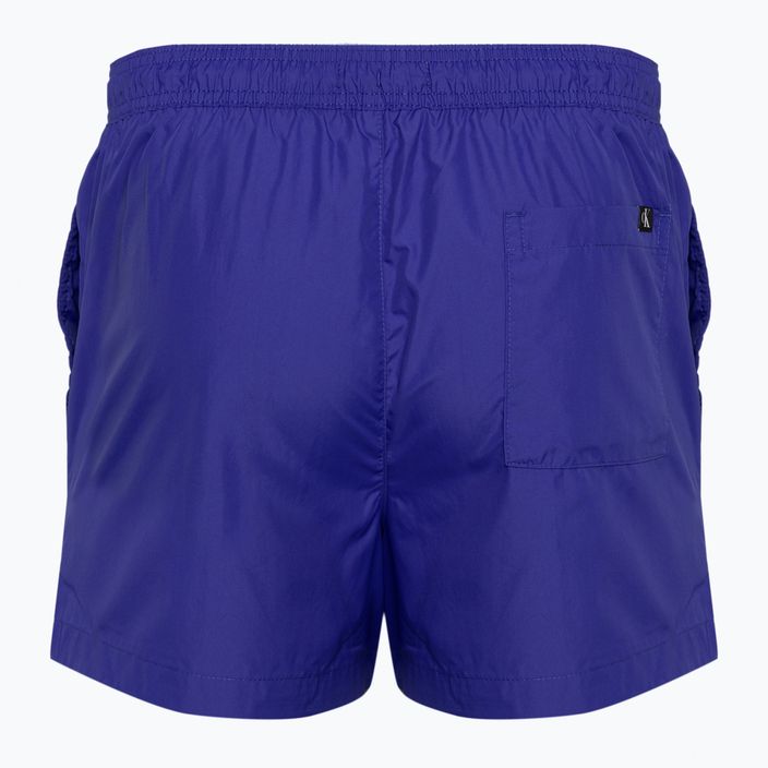 Pánské plavecké šortky  Calvin Klein Short Drawstring midnight lagoon 2