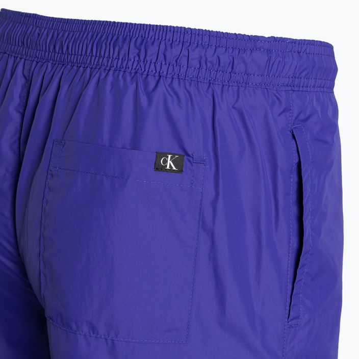 Pánské plavecké šortky  Calvin Klein Short Drawstring midnight lagoon 4