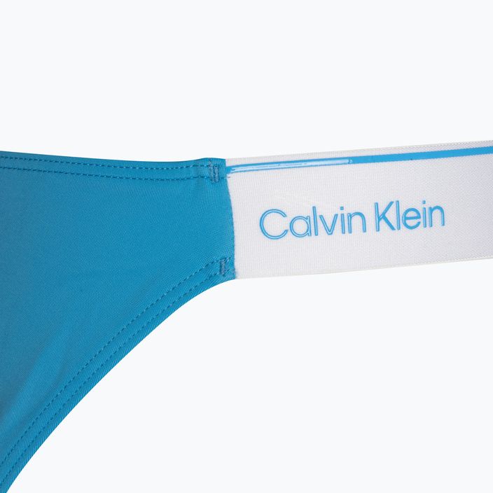 Spodní díl plavek  Calvin Klein Delta Bikini malibu blue 3