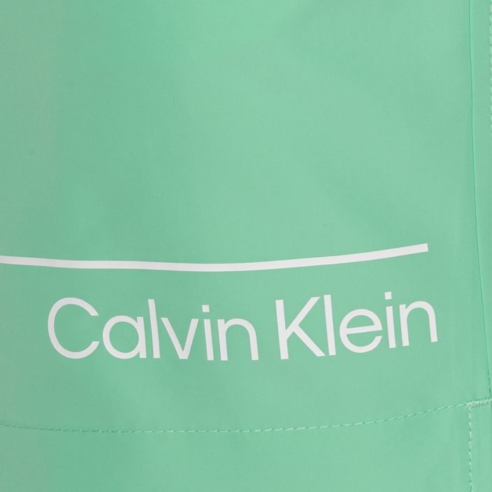 Pánské plavecké šortky  Calvin Klein Medium Double WB cabbage 5