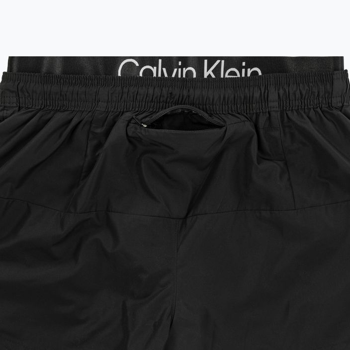 Pánské plavecké šortky  Calvin Klein Short Double Waistband black 4