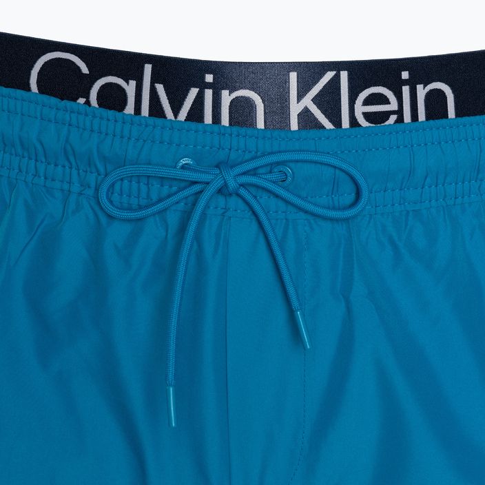 Pánské plavecké šortky  Calvin Klein Short Double Waistband ocean hue 3