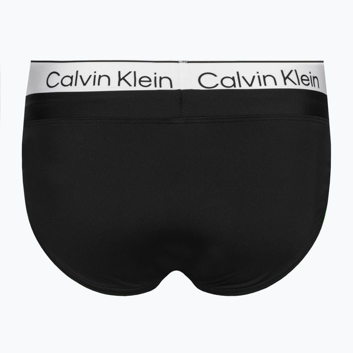 Pánské plavky  Calvin Klein Brief Double WB black 2