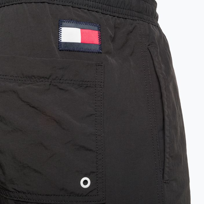 Pánské plavecké šortky Tommy Hilfiger Sf Medium Drawstring černé 3