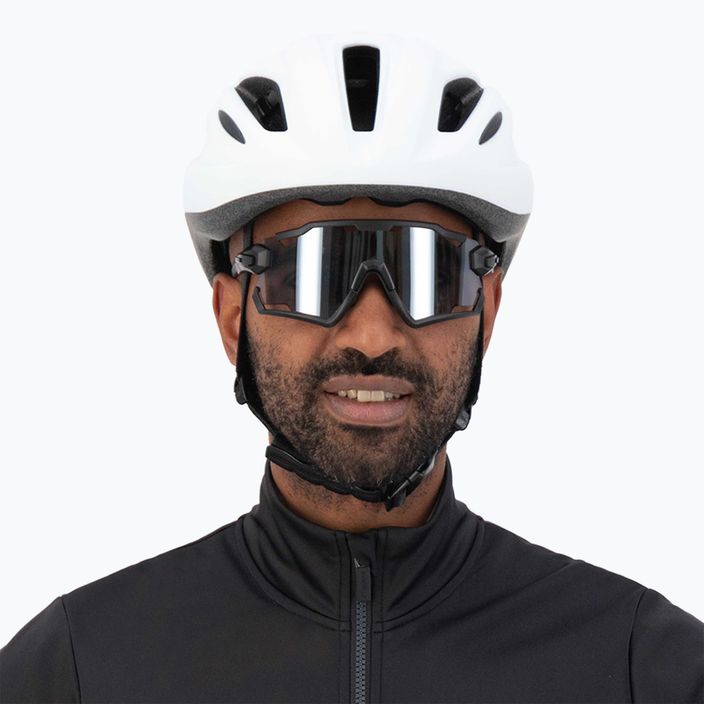 Cyklistická helma Rogelli Cuora white/black 8