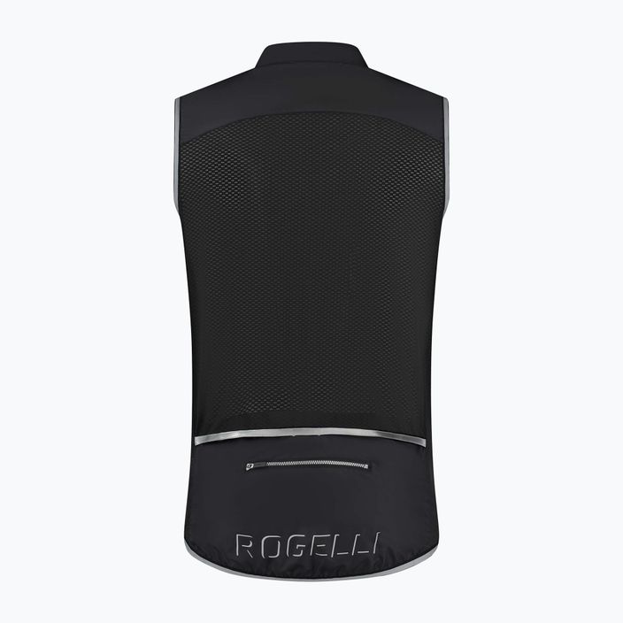 Pánská cyklistická vesta Rogelli Core black 4