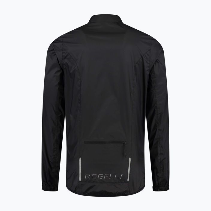 Pánská cyklistická bunda  Rogelli Core black 5