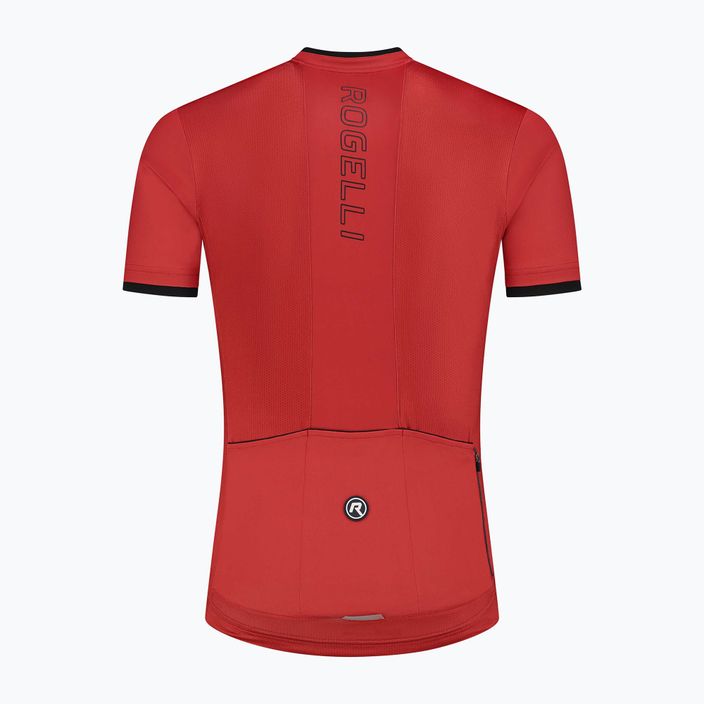 Pánský cyklistický dres    Rogelli Essential red 5