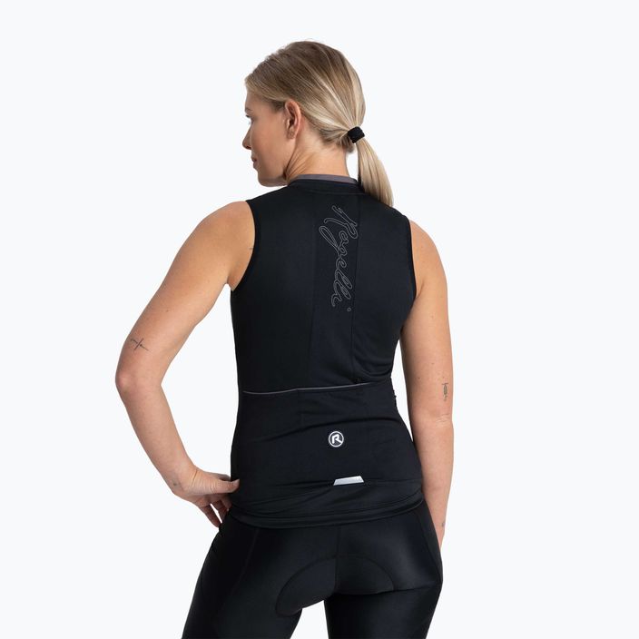 Dámské  cyklistické tílko tank top  Rogelli Essential black 2