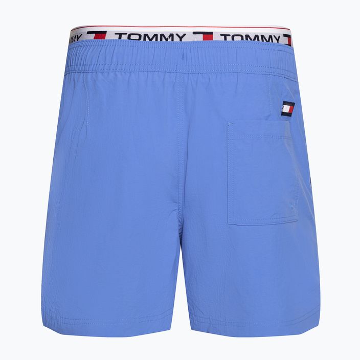 Pánské plavecké šortky  Tommy Hilfiger DW Medium Drawstring blue spell 2