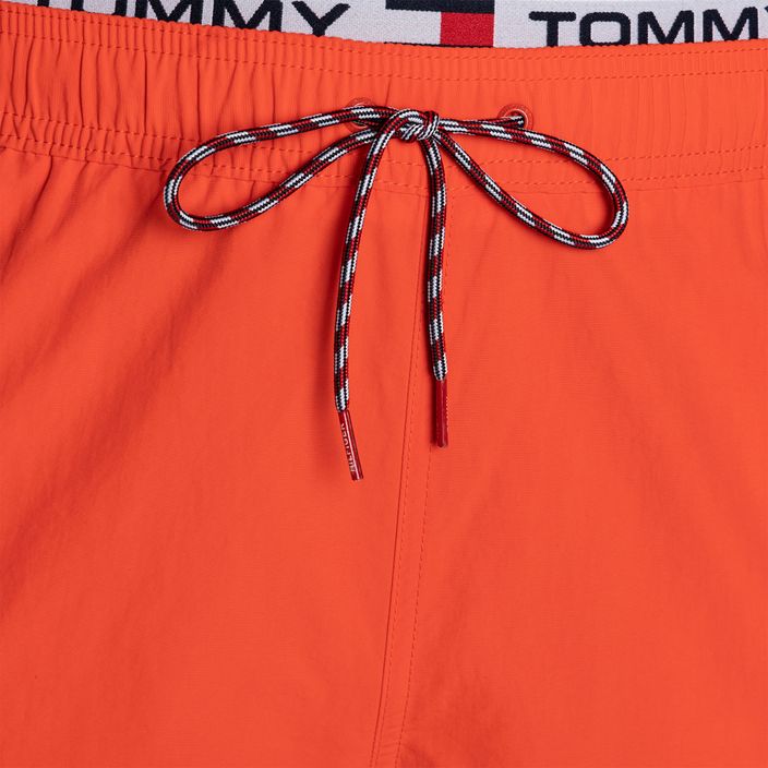 Pánské plavecké šortky  Tommy Hilfiger DW Medium Drawstring daring scarlet 3