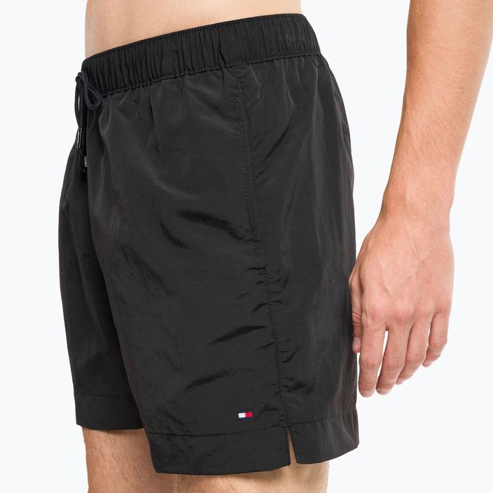Pánské plavecké šortky Tommy Hilfiger Medium Drawstring black 8