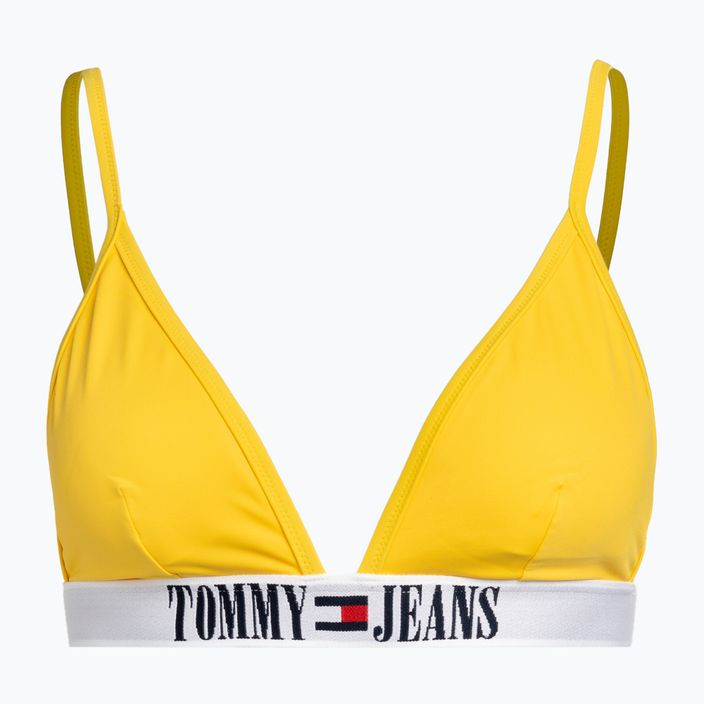 Tommy Hilfiger Triangle Rp žlutý horní díl plavek