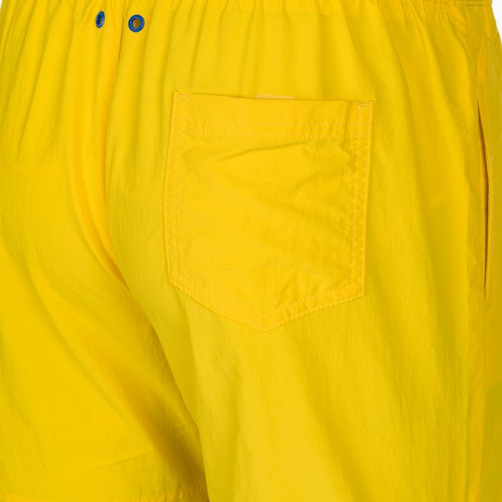 Pánské plavecké šortky  Tommy Jeans SF Medium Drawstring Side Tape vivid yellow 4