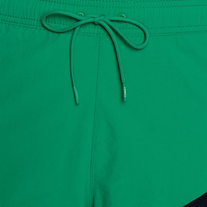 Pánské plavecké šortky  Tommy Hilfiger SF Medium Drawstring olympic green 3