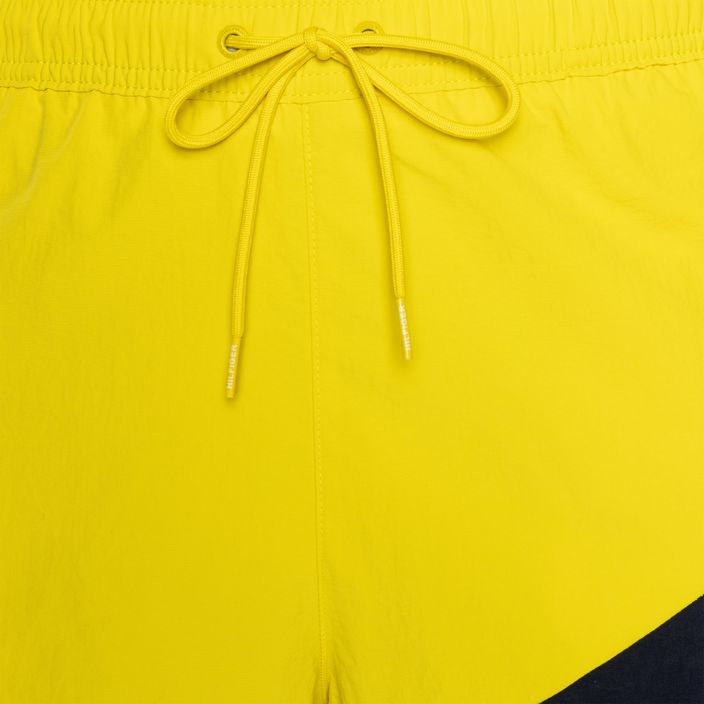 Pánské plavecké šortky  Tommy Hilfiger SF Medium Drawstring valley yellow 3