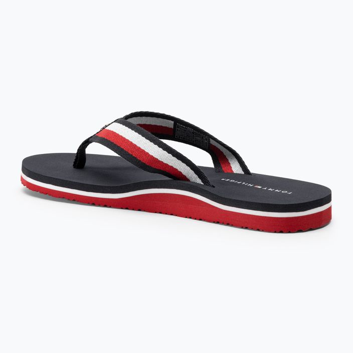 Dámské žabky Tommy Hilfiger Corporate Beach Sandal red white blue 3