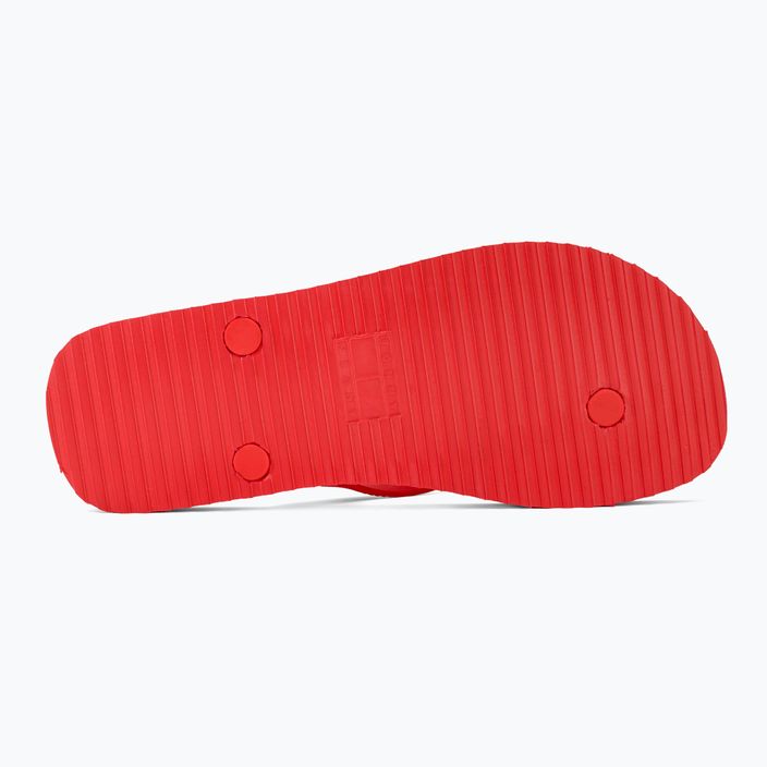 Pánské žabky Tommy Jeans Beach Flip Flop deep crimson 5