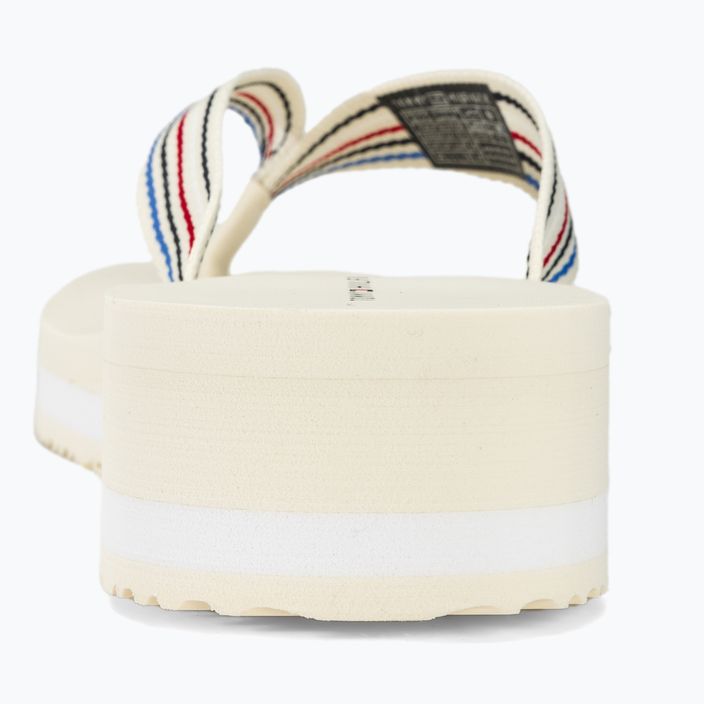 Dámské žabky  Tommy Hilfiger Wedge Stripes Beach Sandal calico 7