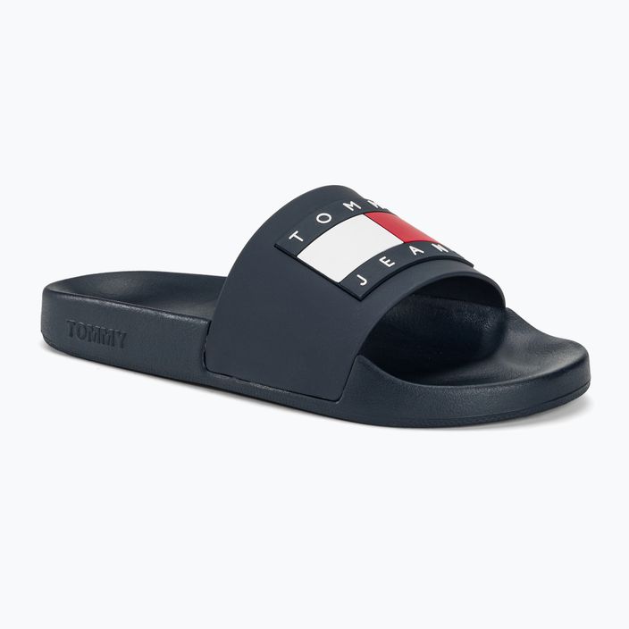 Dámské nazouváky   Tommy Jeans Flag Pool Slide Ess dark night navy