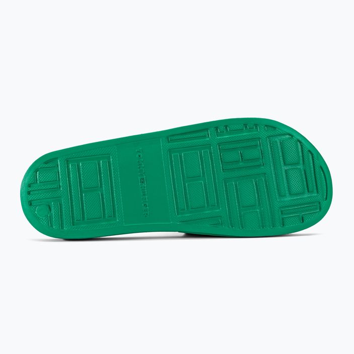 Dámské nazouváky  Tommy Hilfiger Monogram Pool Slide olympic green 5