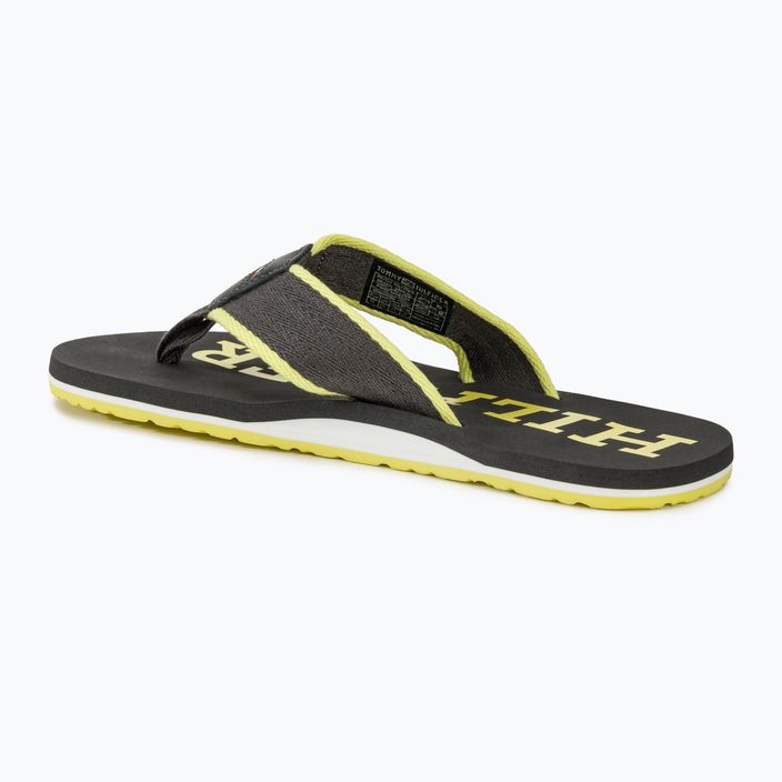 Pánské žabky Tommy Hilfiger Patch Beach Sandal dark ash 3