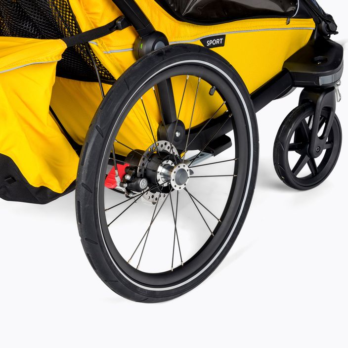 Thule Chariot Sport přívěs pro dvě kola žlutý 10201024 5