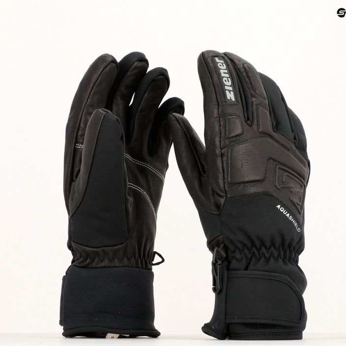 Lyžařské rukavice ZIENER Glyxus AS černé 3
