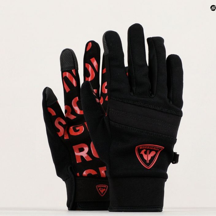 Pánské multifunkční rukavice Rossignol Pro G sportovní červené 3