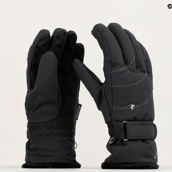 Dámské lyžařské rukavice ZIENER Kahli PR black 3