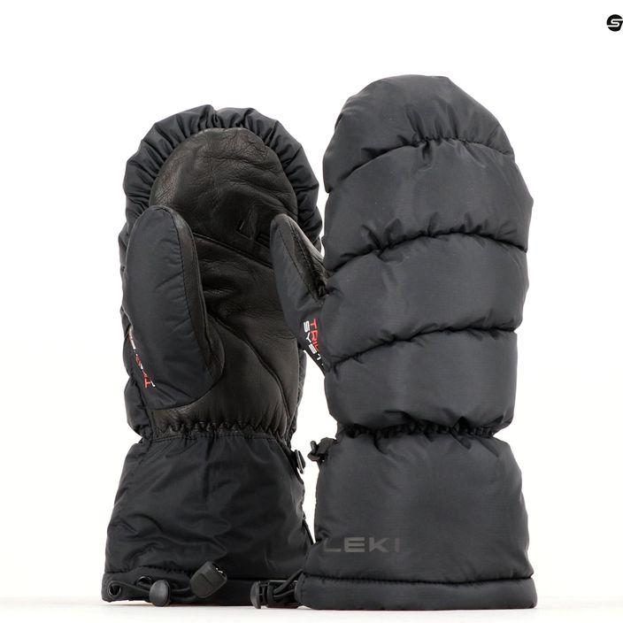 Dámské lyžařské rukavice LEKI Glace 3D Mitt black 10