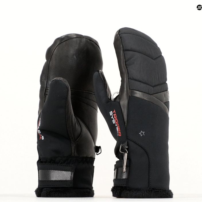 Dámské lyžařské rukavice LEKI Snowfox 3D Mitt černé 10