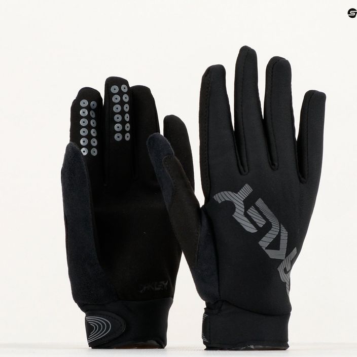 Oakley Seeker Thermal Mtb pánské cyklistické rukavice černé FOS901325 3