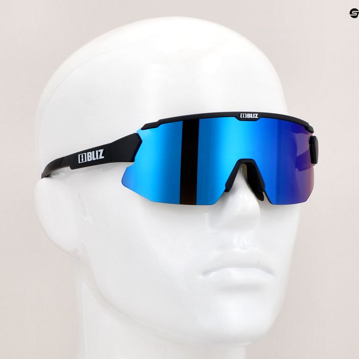 Cyklistické brýle Bliz Breeze Small S3+S0 matné černé/hnědé modré multi/čiré 9