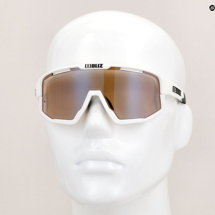 Cyklistické brýle Bliz Fusion Nano Optics Photochromic S1-S3 matt white/brown multi 10