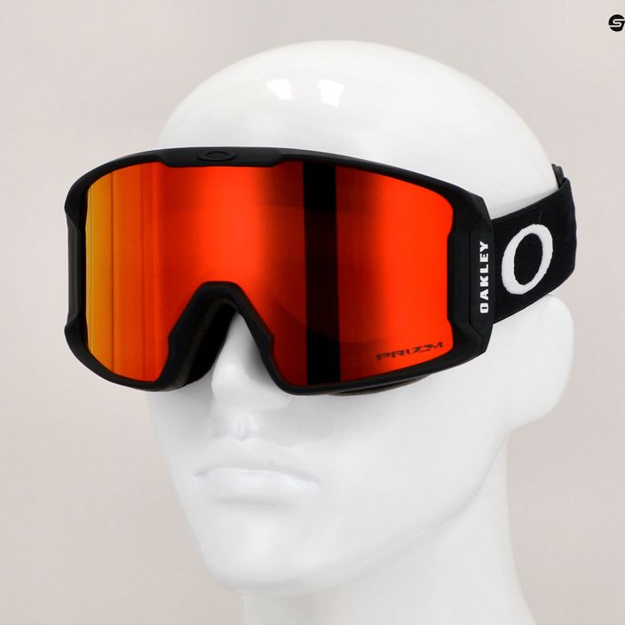 Lyžařské brýle Oakley Line Miner M červené OO7093-04 10