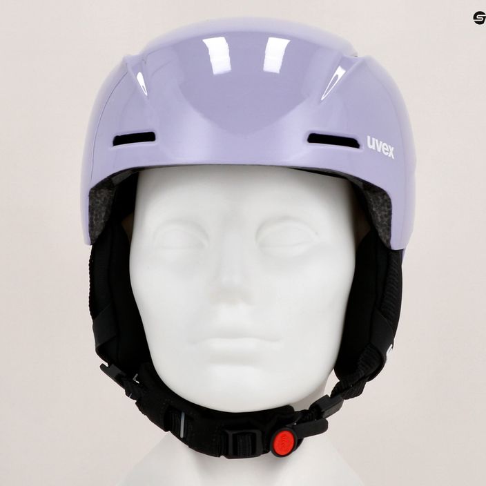 Dětská lyžařská helma UVEX Viti cool lavender 12