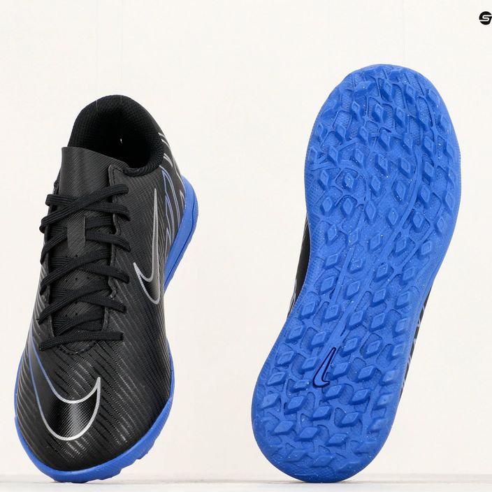 Dětské kopačky Nike JR Mercurial Vapor 15 Club TF black/chrome/hyper real 8