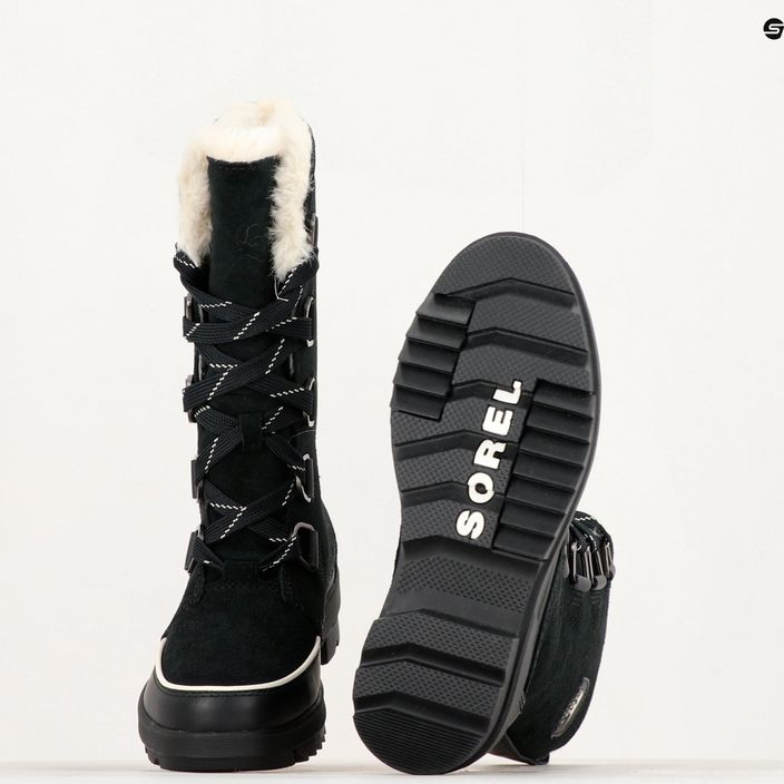 Dámské sněhové boty Sorel Torino II Tall WP black 8