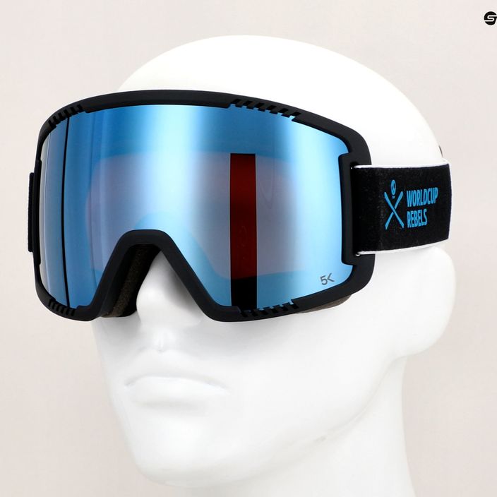 Lyžařské brýle HEAD Contex Pro 5K blue/wcr 5