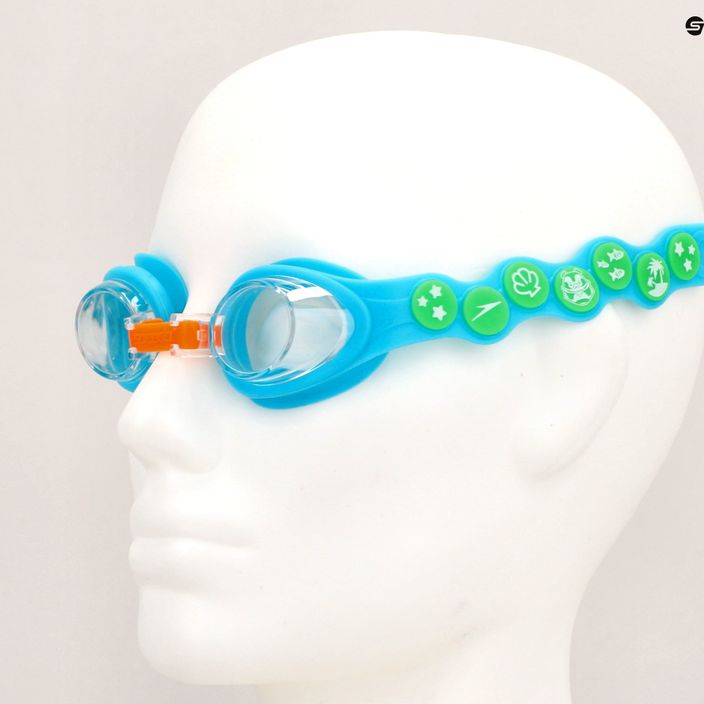 Plavecké brýle Speedo Infant Spot modré/zelené 6