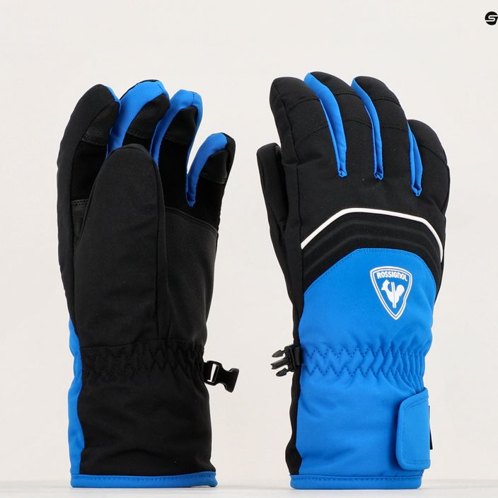Dětské lyžařské rukavice Rossignol Jr Tech Impr G lazuli blue 3