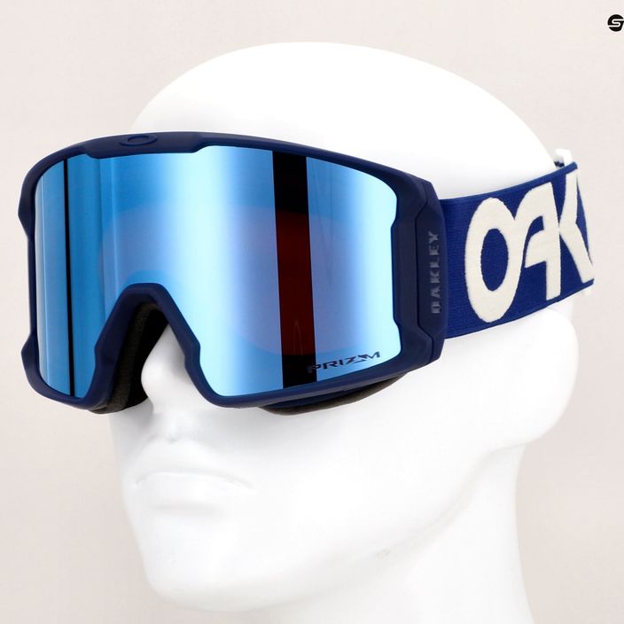 Lyžařské brýle Oakley Line Miner matte b1b navy/prizm sapphire iridium 7