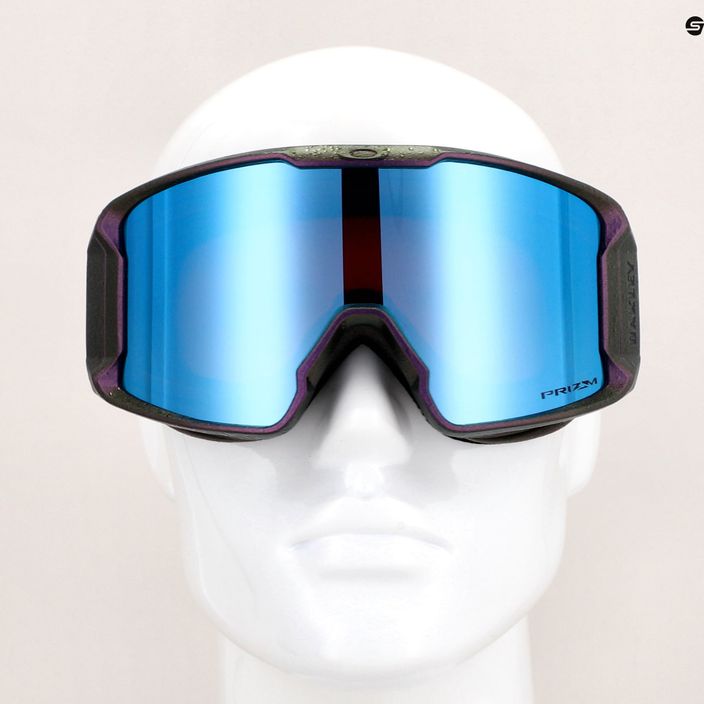 Lyžařské brýle Oakley Line Miner fractel lilac/prism sapphire iridium 7